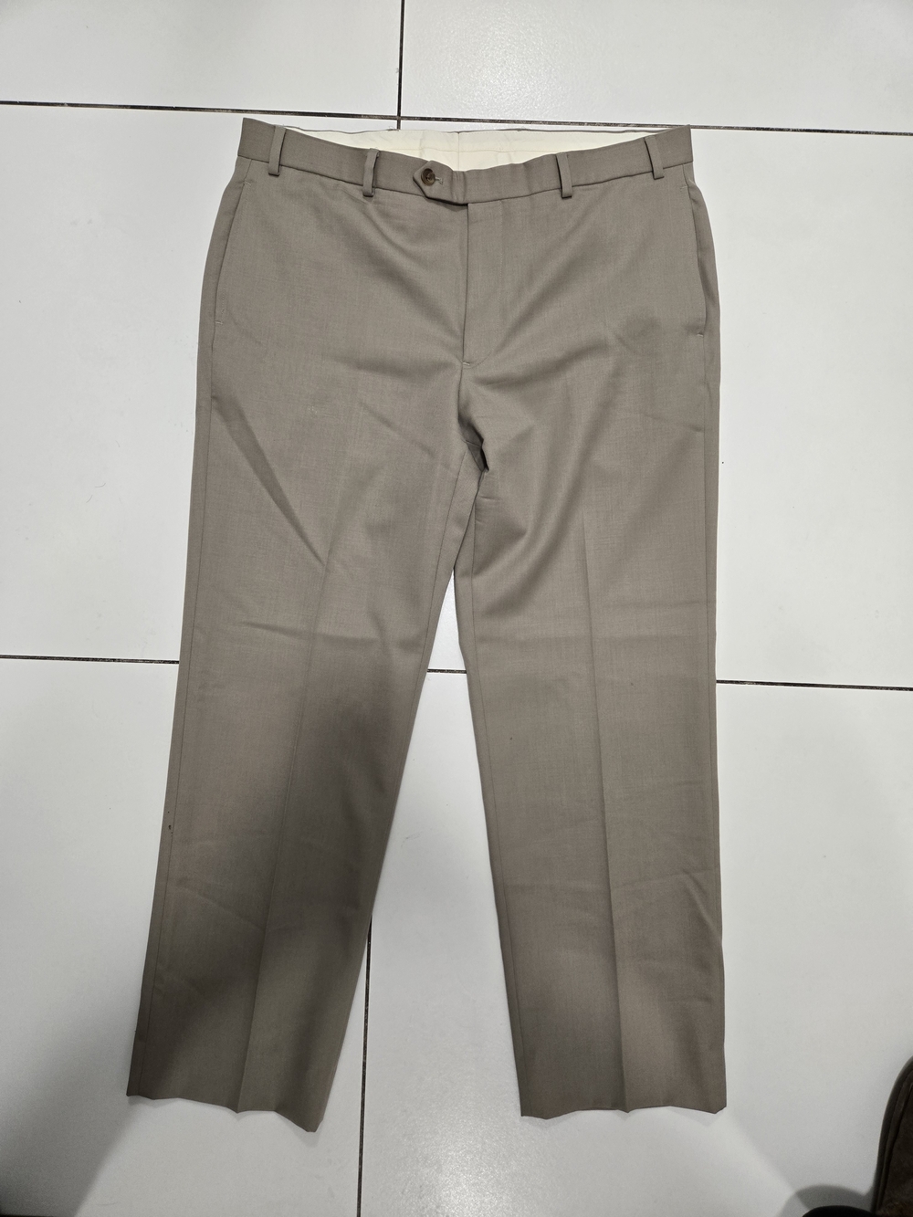 Brooks Brothers Men's Dress Pants in Light Taupe 38x30